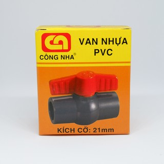 Van nhựa PVC Ø21 - CÔNG NHA