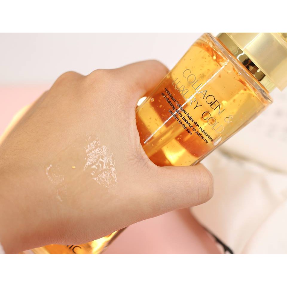 Tinh chất Vàng Collagen and Luxury Gold Revitalizing Comfort Gold Essence 3W Clinic