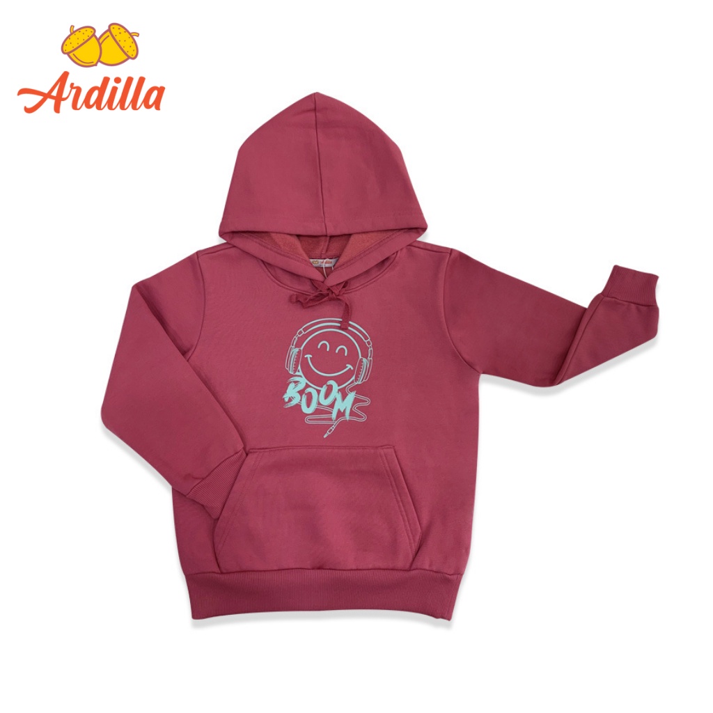 Áo Hoodie Cho Bé Gái ARDILLA Chất Vải Nỉ Dày Dặn Ấm Áp Họa Tiết In Cá Tính TA8603HD