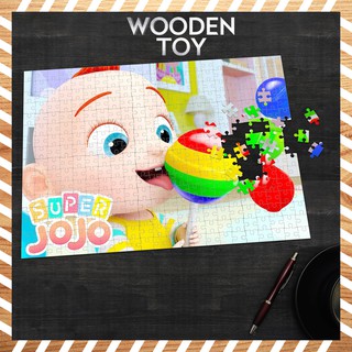 [MADE IN VIET NAM] Tranh Ghép Xếp Hình JoJo Wooden Jigsaw Puzzle, Loại 300 Và 500 Mảnh Ghép Chất Liệu Gỗ wt11