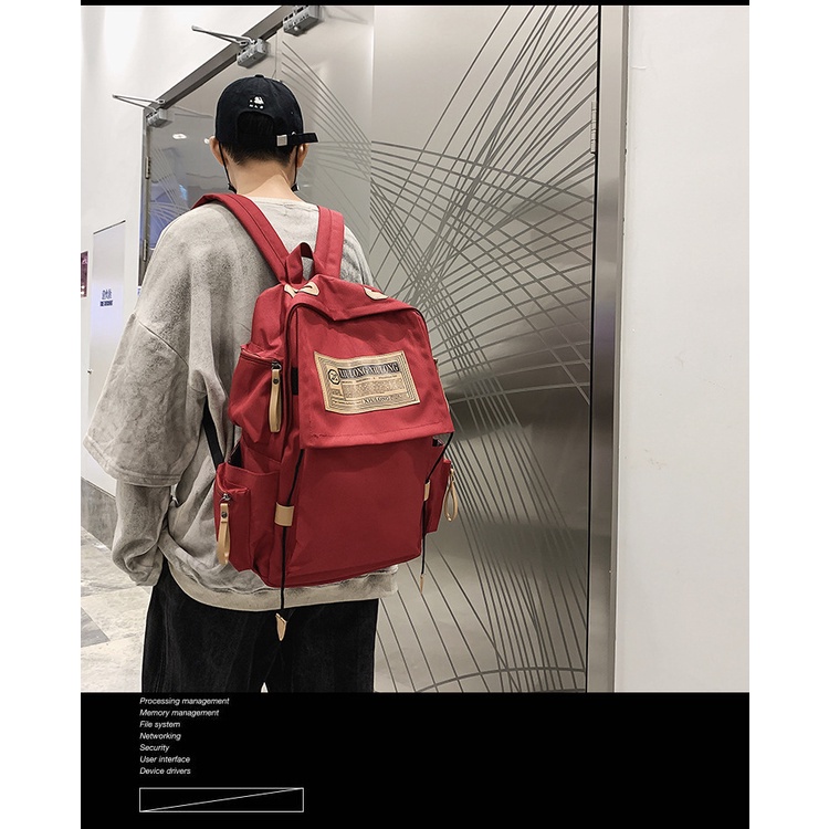 Balo đi học nam nữ du lịch thời trang, Balo nữ đẹp ulzzang cao cấp unisex đựng vừa laptop hàn quốc MSP003