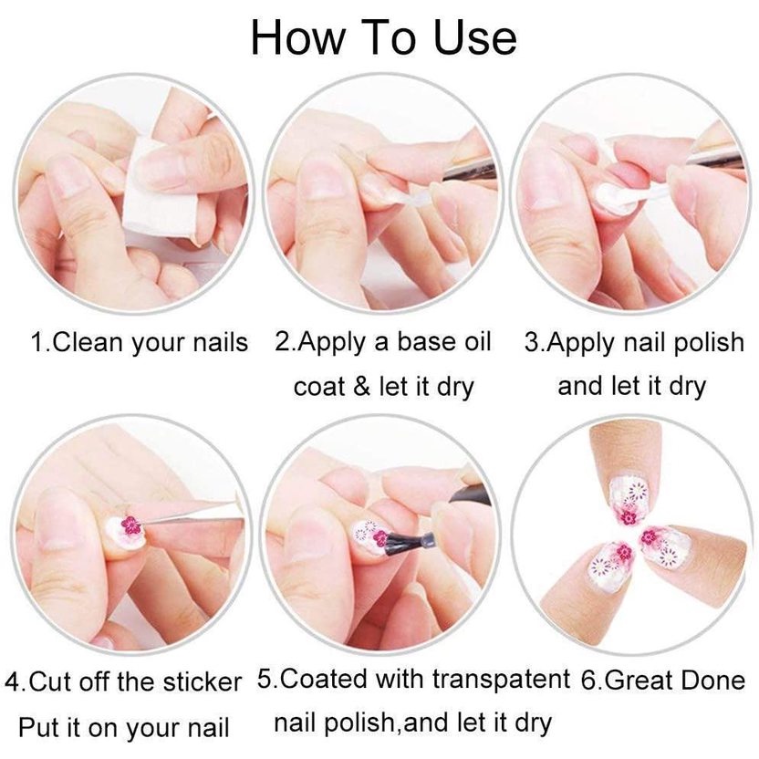 [Hàng mới về] Tờ miếng dán trang trí móng tay hình mặt cười 3D màu kẹo xinh xắn DIY