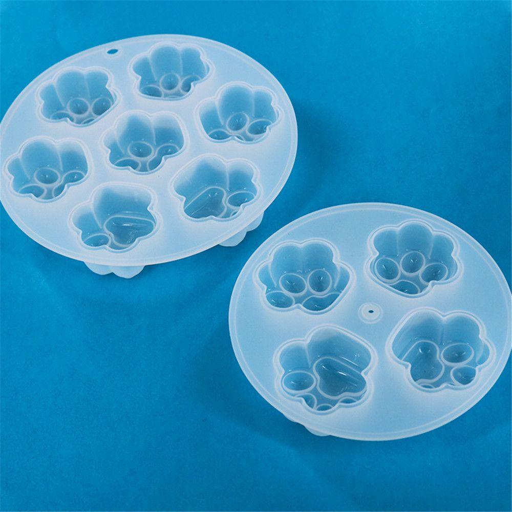 Khuôn Silicon Làm Bánh Hình Dấu Chân Mèo Dễ Thương Không BPA