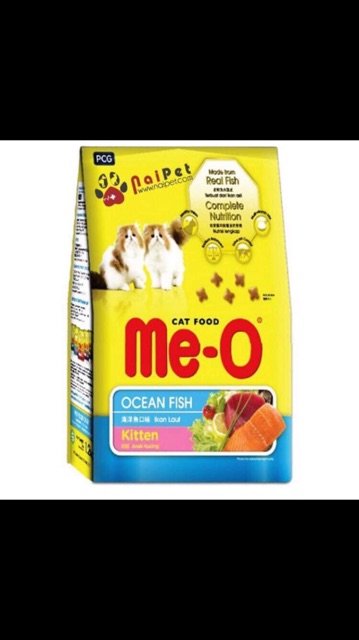 Hạt me-O kitten dành cho mèo con gói 1.1kg