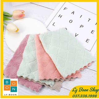 Khăn Lau Vệ Sinh Nhà Bếp💖 FREESHIP💖 Khăn Lau Tay Vệ Sinh Nhà Bếp Siêu Thấm Hút Tiện Dụng