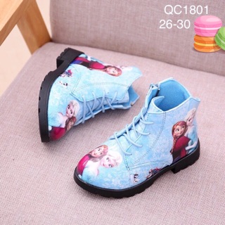 Bốt in hình Elsa siêu dễ thương cho bé ( size 26-36)