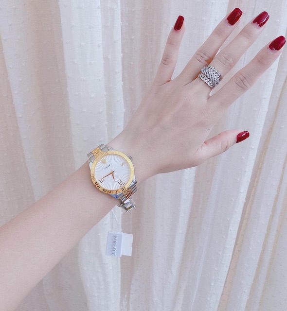 Đồng hồ nam nữ Versace Demi Gold