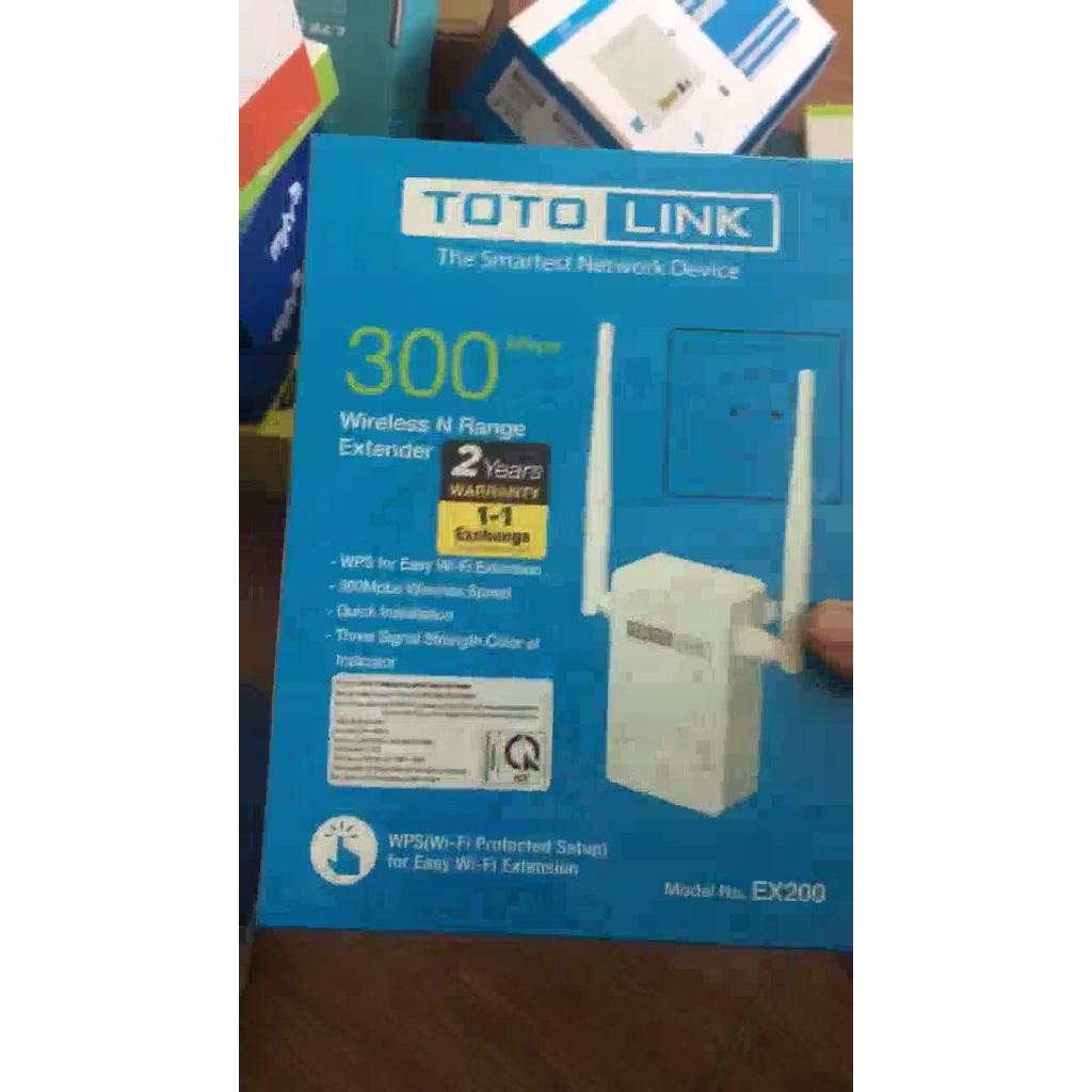 BỘ KÍCH SÓNG WIFI TOTO LINK EX200 ( Trắng ). | BigBuy360 - bigbuy360.vn