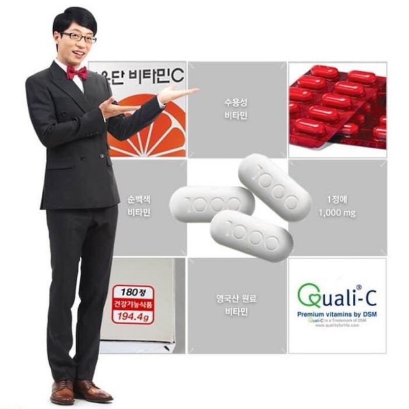 Viên uống Vitamin C hỗ trợ trắng da, mờ thâm, tăng đề kháng Eundan Korea 120 viên | Thế Giới Skin Care