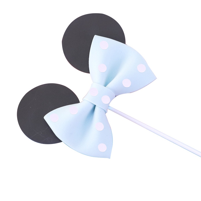 [SIÊU RẺ❤️] – Nơ Mickey - Trang trí bánh sinh nhật bánh kem