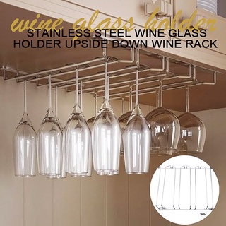 Giá giữ treo ly rượu vang úp ngược gắn dưới tủ 2.17inch đa năng tiện lợi V2