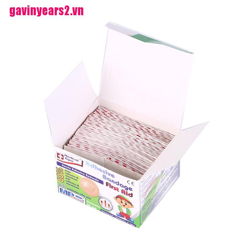 Hộp 100 Băng Keo Hỗ Trợ Chăm Sóc Sức Khỏe Tiện Dụng