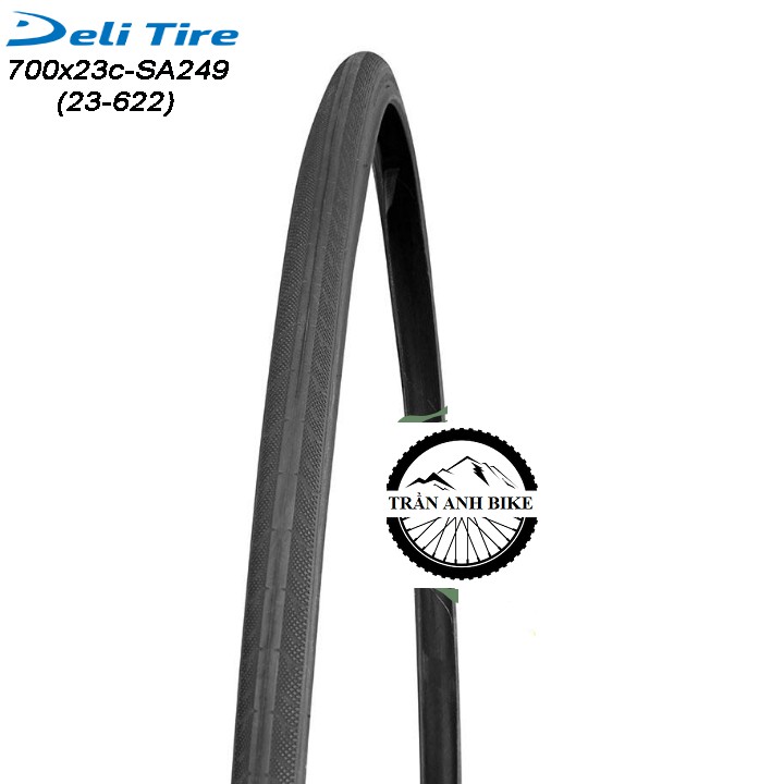 Cặp vỏ lốp xe đạp thể thao Delium SA-249 700x23c - 2 chiếc