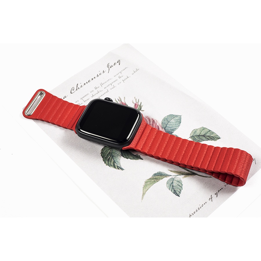 Dây da Apple Watch khóa nam châm sang trọng và bền bỉ, thể hiện đẳng cấp size 38/40 - VIETPHUKIENHN