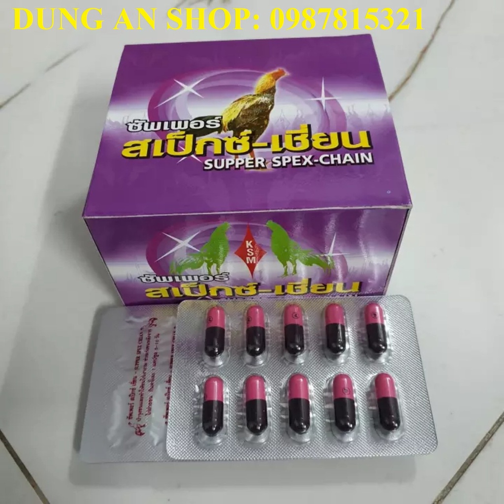 SUPPER SPEX CHAIN – THUỐC KÍCH MỌC LÔNG CHO GÀ – KÍCH THÍCH GÀ MAU RA LÔNG – GIÚP GÀ NHANH RA LÔNG – THUỐC KÍCH LÔNG GÀ.