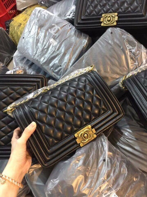 Túi hình chữ nhật trám ô handmade | BigBuy360 - bigbuy360.vn