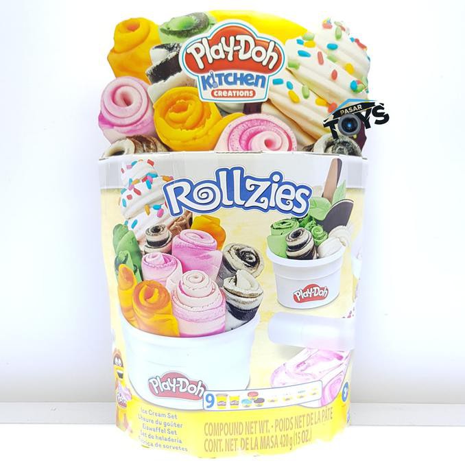 Play-doh Kitchen Ice Rollzies Rolled Set Playdoh