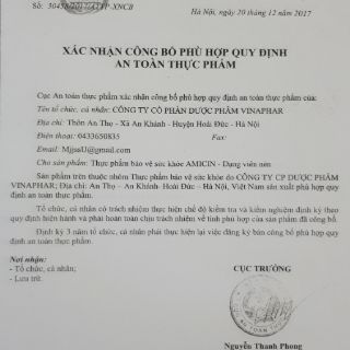 AMICIN MỤN TRỨNG CÁ