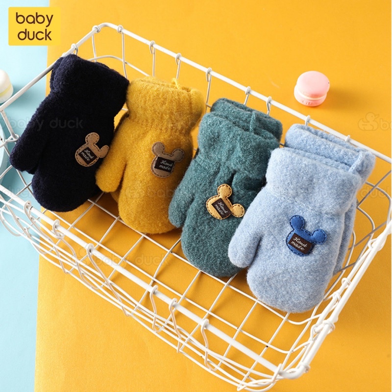 Găng tay len cho bé đáng yêu từ 1- 6 tuổi