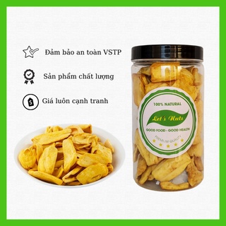 Mít sấy giòn khô nguyên cánh ngọt hàng loại 1 lon 200g sang trọng, hợp vệ sinh, món quà ăn vặt tuyệt vời Golovinshop