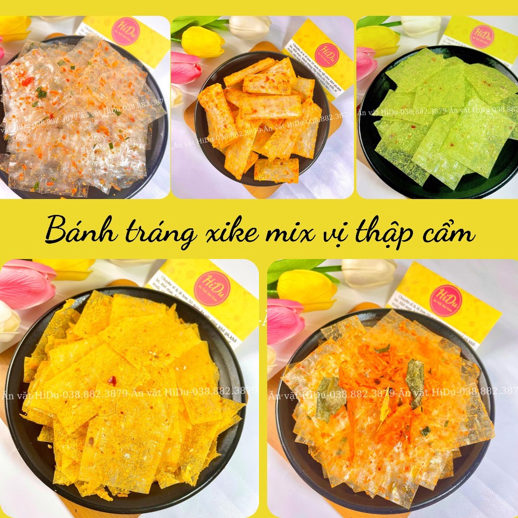 Bánh tráng abi HiDu mix vị phomai