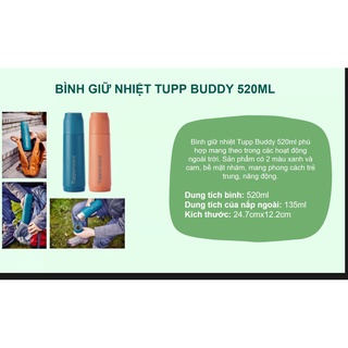 Bình giữ nhiệt Tupperware Buddy 520ml