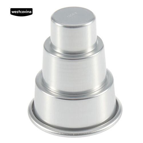 Khuôn Làm Bánh Sinh Nhật 3 Tầng Mini Diy