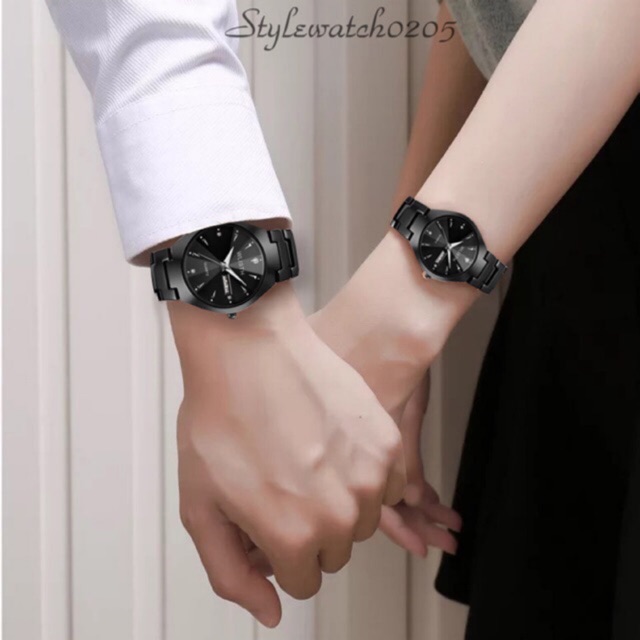 Đồng hồ cặp nam nữ WLISTH chính hãng dây inox cao cấp - Giá 1 cái | BigBuy360 - bigbuy360.vn