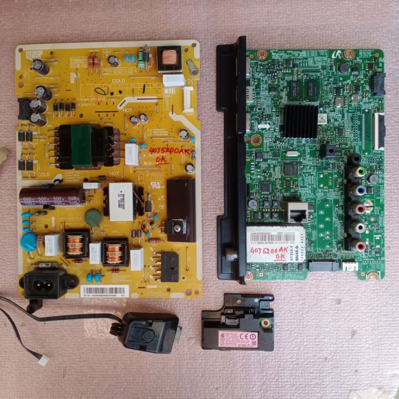 bo mạch tivi Samsung 40J5200AK,bo xử lý,khiển,nguồn,main chính,chủ,wifi,mắt nhận