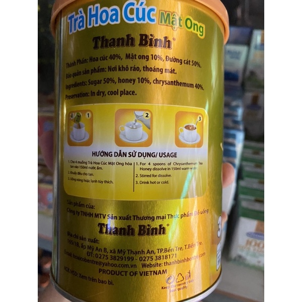 Trà Hoa Cúc Mật Ong TEA THANH BÌNH 400g