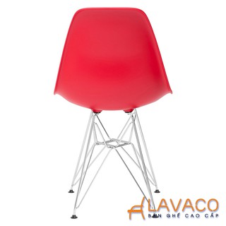 Ghế cafe Eames DSR màu đỏ- Lavaco 206R