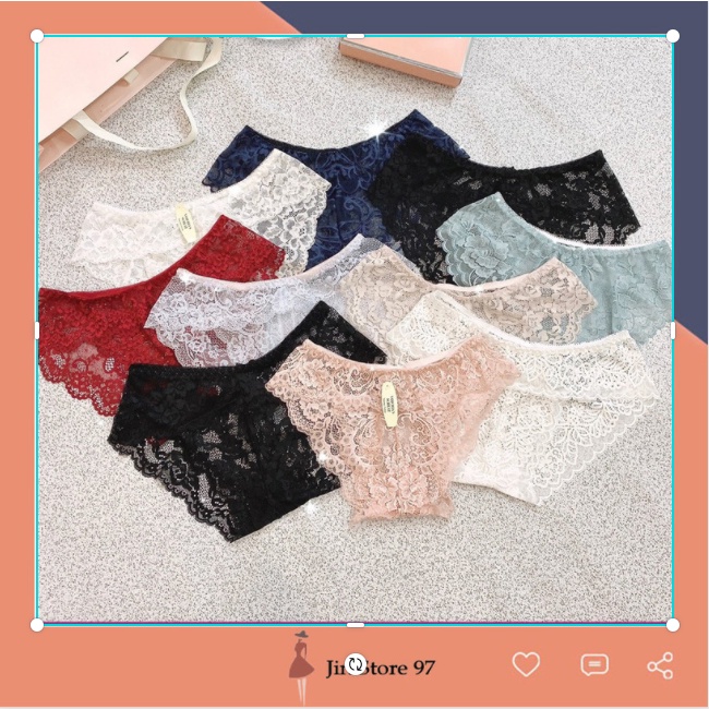 [GIÁ HUỶ DIỆT]Quần lót nữ,Quần Lót Nữ Ren Sexy thiết kế họa tiết ren xuyên thấu siêu gợi cảm quyến rũ mã QL001