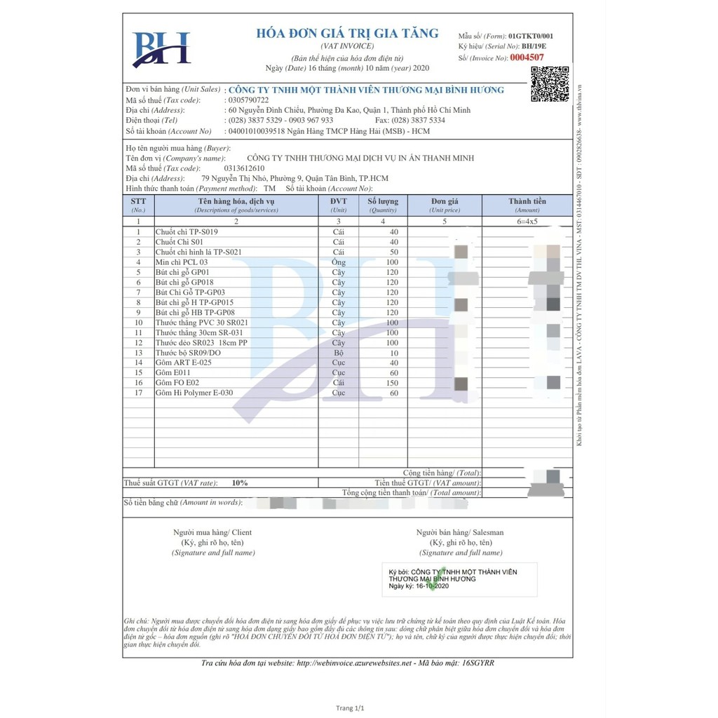 [Sản Phẩm Mới] Bút Chì Gỗ Điểm 10 TP-GP08, Độ Cứng HB, Thân Hình Tam Giác (Hộp 10 Cây)