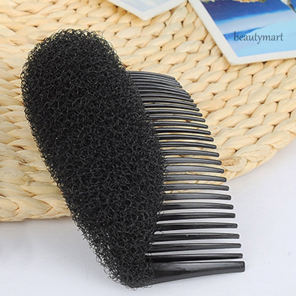 [Hàng mới về] Lược đệm tóc bồng bềnh tạo kiểu tóc búi DIY bằng xốp