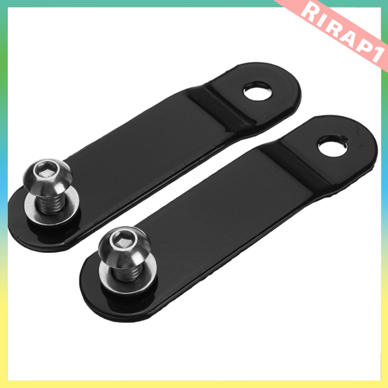 28mm-76mm Fuel Tank Lift Risers Kit Metal Steel for Harley Sportster XL883/1200/48/72 - Black