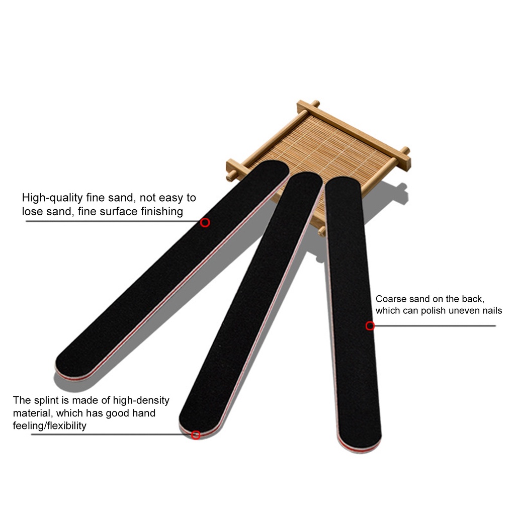 Cây Dũa Móng Hai Mặt Chống Mài Mòn Nhiều Màu Sắc Chuyên Nghiệp Dành Cho Nữ