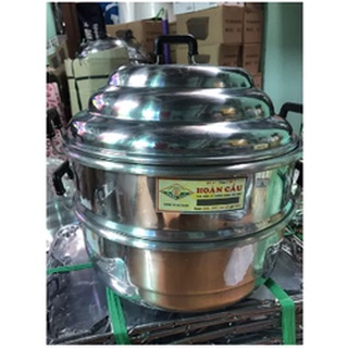 Xửng hấp bánh bao nhôm Hoàn Cầu đủ kích cỡ 34->40cm