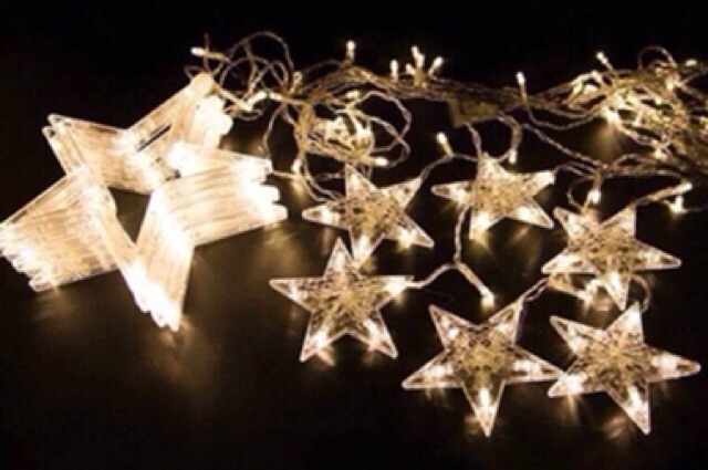 Đèn nháy mành ngôi sao trang trí