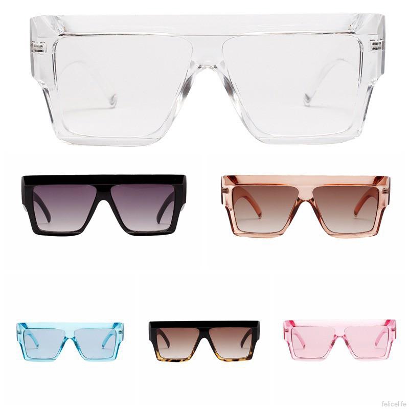 Kính râm nữ gọng nhựa PC tròng vuông nhiều màu | BigBuy360 - bigbuy360.vn