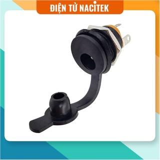 Jack DC Cái Khóa Ốc có nắp chống nước