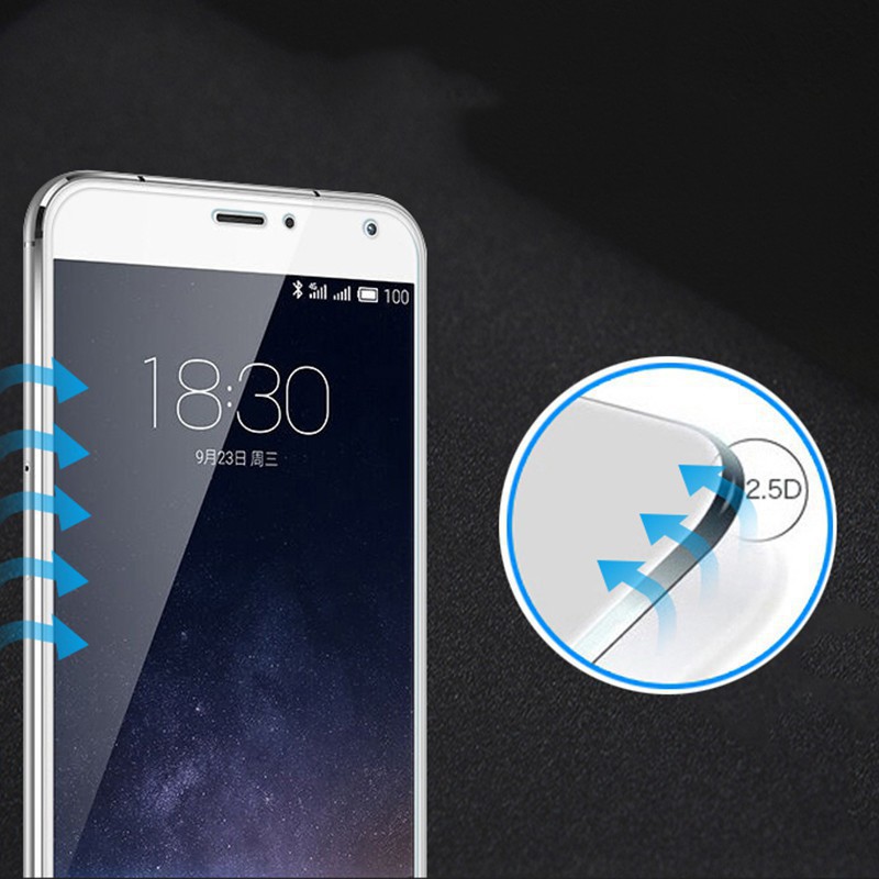 Kính Cường Lực 2.5D Bảo Vệ Màn Hình Cho Meizu M3 Note M1M2 Note M2 Mini Mx4 Mx5 Pro5