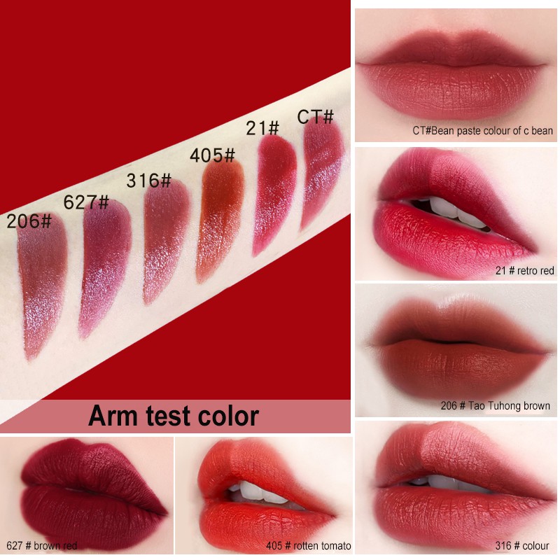 ✨Hot Sale✨ Son Kem Lì NOVO Phong Cách Nữ Hoàng Chống Thấm Nước Lâu Trôi techo | BigBuy360 - bigbuy360.vn