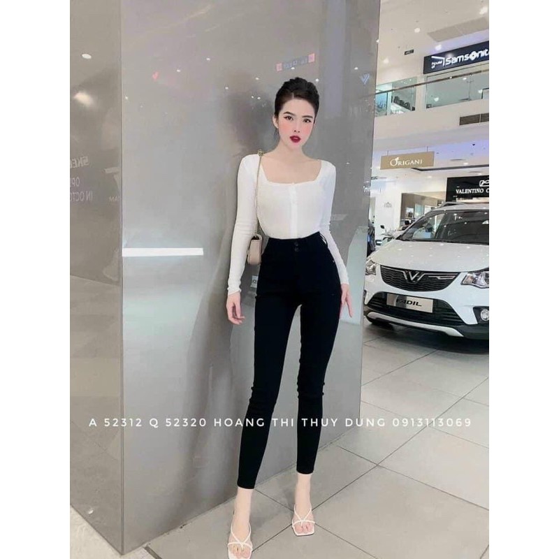 🔥NEW HOT🔥 Quần Legging Nữ Hộp Cam Cạp Cao Gen bung - Chất Umi Hàn Quốc - Tặng Kèm Fullbox | BigBuy360 - bigbuy360.vn