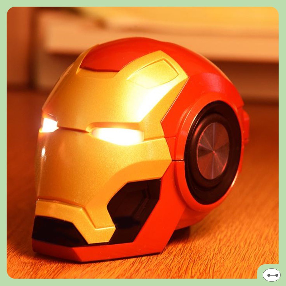 [Mã SKAMSALE03 giảm 10% đơn 200k] LOA BLUTOOTH ĐẦU BUMBLEBEE / IRON MAN CÓ LED CỰC ĐỘC ĐÁO