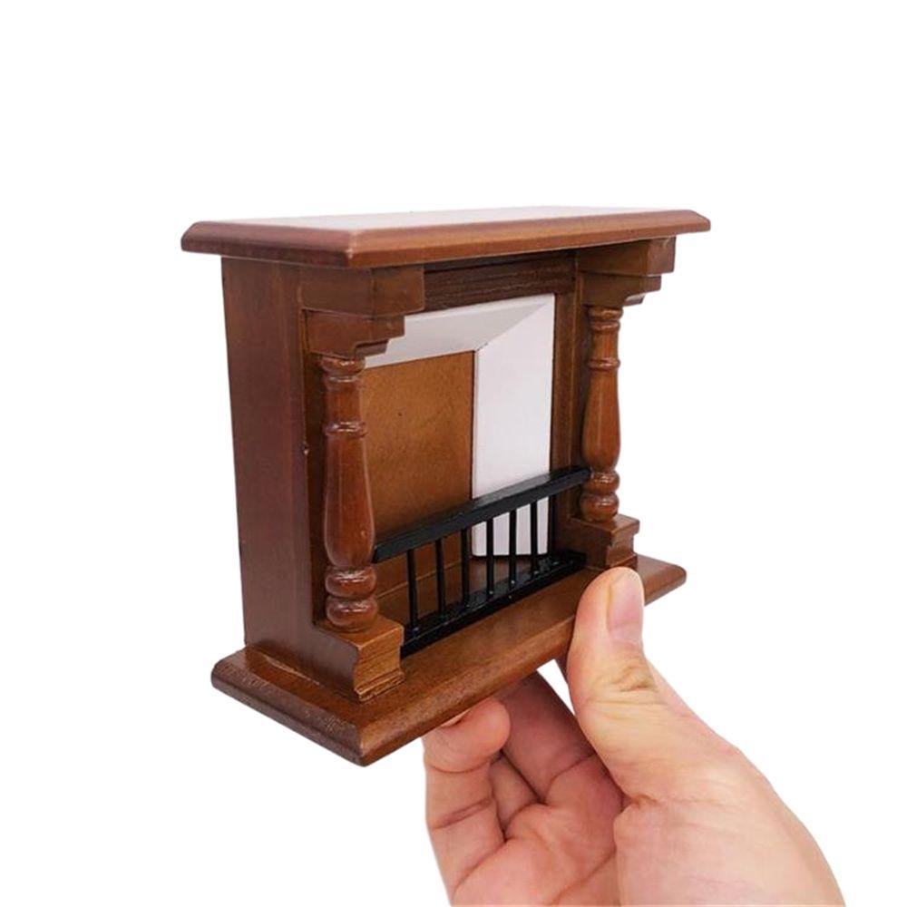 Mô Hình Lò Sưởi Mini Trang Trí Nhà Búp Bê DIY 1