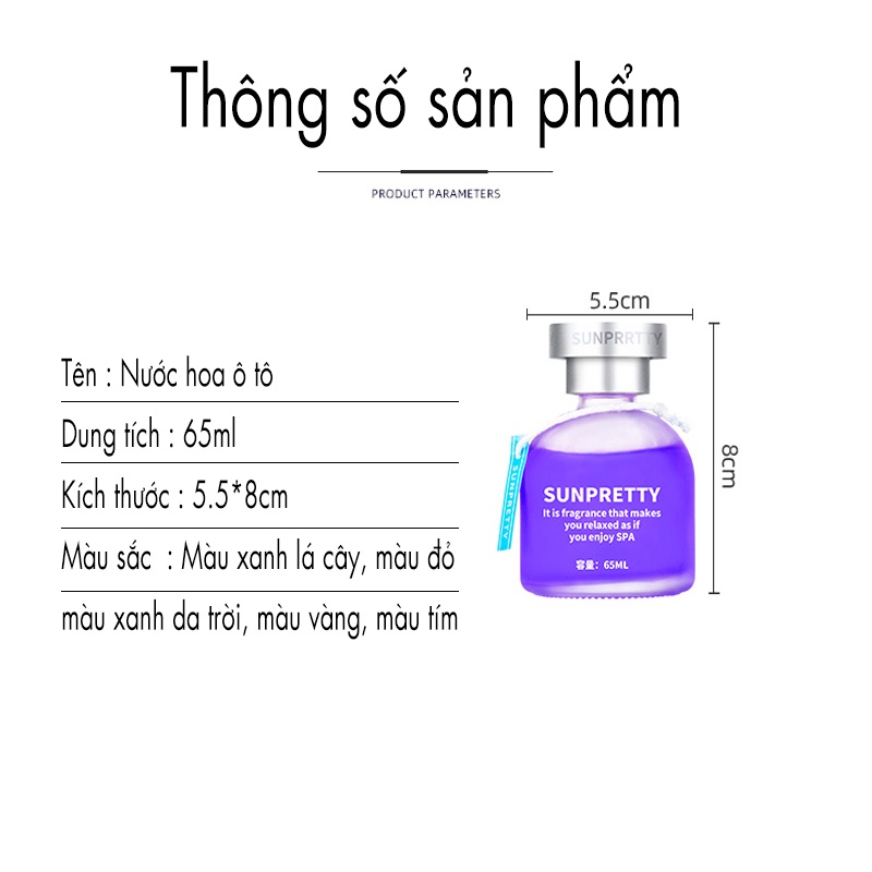 Nước Hoa Ô Tô, Sáp Thơm Để Phòng Nhiều Mùi Hương Thiên Nhiên Dễ Chịu titan.st