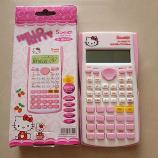 Máy tính FX hello kitty và doraemon