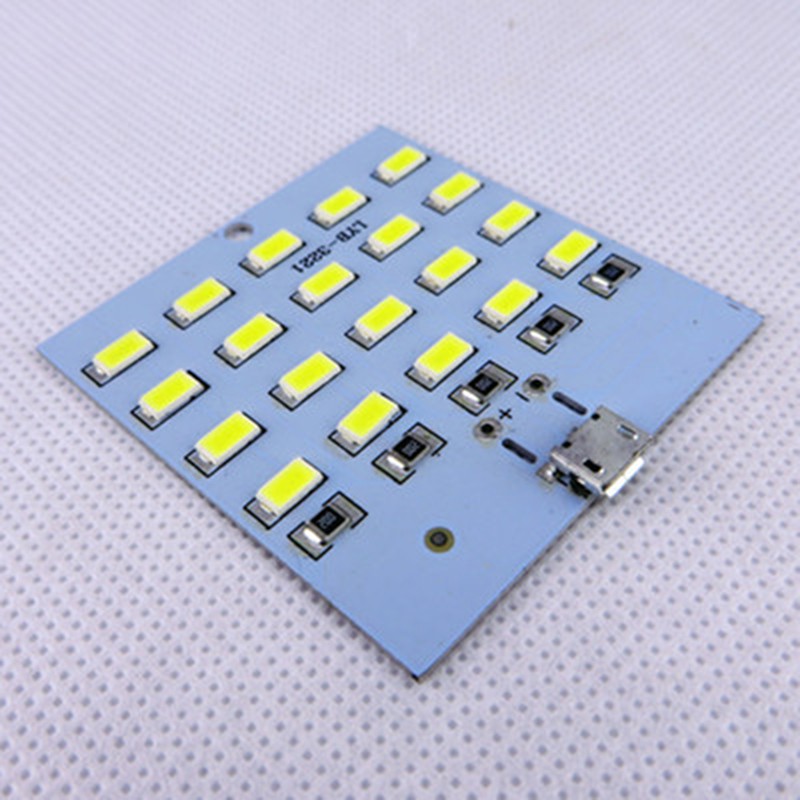 Set 4 Đèn LED 20 Bóng Siêu Sáng Có Giá Đỡ Điện Thoại Tiện Dụng