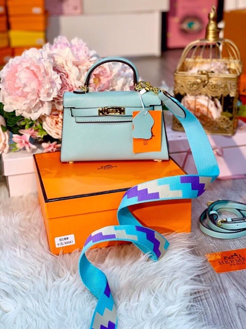 Túi chữ H da trơn