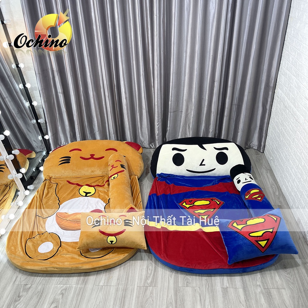 Giường Hình Thú Cho Bé, Nệm Ngủ Hình Thú Handmade Cao Cấp Size 1M4-2M( Ảnh Thật Shop Chụp)